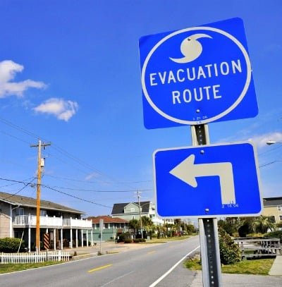 hurricane evacuation route hurricane evacuation route