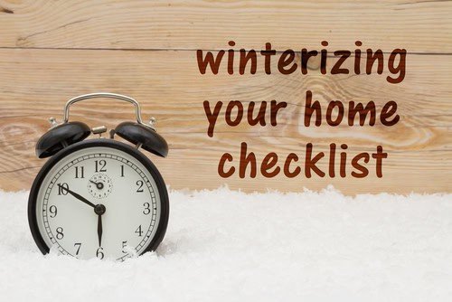 Winterize Your Home Checklist